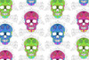 Bright Skulls Poster Print by Mlli Villa - Item # VARPDXMVRC454A