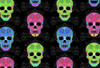 Bright Skulls Reverse Poster Print by Mlli Villa - Item # VARPDXMVRC454B