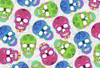 Fun Skulls Poster Print by Mlli Villa