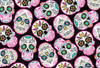 Pink Skulls Poster Print by Mlli Villa - Item # VARPDXMVRC457A