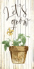 Lets Grow Cream Poster Print by Mlli Villa - Item # VARPDXMVRN061A
