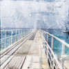 Postcard From The Pier Poster Print by Mlli Villa - Item # VARPDXMVSQ001A