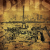 Golden Paris Poster Print by Mlli Villa - Item # VARPDXMVSQ004B