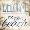 Welcome To The Beach Poster Print by Mlli Villa - Item # VARPDXMVSQ061B