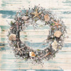 Wreath Blues Coastal Poster Print by Mlli Villa - Item # VARPDXMVSQ099A