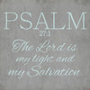 Gray Wall Psalm Poster Print by Mlli Villa - Item # VARPDXMVSQ111A