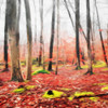 Fall Leaves Poster Print by Mlli Villa - Item # VARPDXMVSQ178A Fall Leaves Poster Print by Mlli Villa - Item # VARPDXMVSQ178A