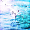 Happiness Comes In Waves Poster Print by Mlli Villa - Item # VARPDXMVSQ357A