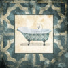 Muted Blue Bath Poster Print by Mlli Villa - Item # VARPDXMVSQ409A