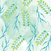 Blue Floral Pattern 2 Poster Print by Orane Fraser - Item # VARPDXOFSQ004B