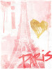 I Love Paris Blush Poster Print by OnRei OnRei - Item # VARPDXONRC199B