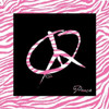 PEACE HOT PINK Poster Print by OnRei OnRei - Item # VARPDXONSQ005B