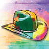 Colorful Hat Poster Print by OnRei OnRei - Item # VARPDXONSQ111A