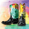 Colorful Boots Poster Print by OnRei OnRei - Item # VARPDXONSQ111B