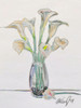 Vase W Lilys Poster Print by Alan Segal - Item # VARPDXPAU104