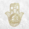 Gold Hamsa Poster Print by Pam Varacek - Item # VARPDXPV5SQ008B