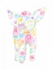 Floral Piggy Poster Print by Pam Varacek - Item # VARPDXPVRC105B