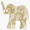 Elephant Gold Poster Print by Pam Varacek - Item # VARPDXPVSQ033A