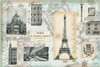 Paris Collage Global Poster Print by Candace Allen - Item # VARPDXQCARC032