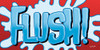 Superhero Flush! Poster Print by Lauren Rader - Item # VARPDXRAD1142