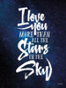 More than All the Stars Poster Print by Lauren Rader - Item # VARPDXRAD1186