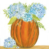 Pumpkin Full of Hydrangeas Poster Print by Roey Ebert - Item # VARPDXREAR266