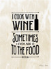 I Cook with Wine Poster Print by Susan Ball - Item # VARPDXSB348A