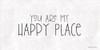 You Are My Happy Place Poster Print by Susan Ball - Item # VARPDXSB617
