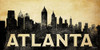Atlanta Skyline Poster Print by Susan Ball - Item # VARPDXSB693