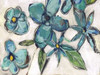 Aqua Flora A2 Poster Print by Smith Haynes