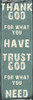 Trust God Poster Print by Sheldon Lewis - Item # VARPDXSLBPL039C1