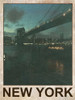 New York Night Poster Print by Sheldon Lewis - Item # VARPDXSLBRC373C