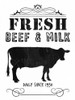 Fresh Beef And Milk Poster Print by Sheldon Lewis - Item # VARPDXSLBRC384C