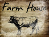 Farm House Bull Poster Print by Sheldon Lewis - Item # VARPDXSLBRC450A