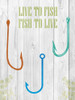 Live To Fish Poster Print by Sheldon Lewis - Item # VARPDXSLBRC627D