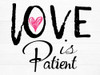 Love Is Patient Poster Print by Sheldon Lewis - Item # VARPDXSLBRC861A