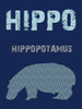 Hippo Poster Print by Sheldon Lewis