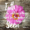 Hebrews 11:1 Poster Print by Sheldon Lewis - Item # VARPDXSLBSQ318C