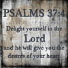 Psalms 37-4 Poster Print by Sheldon Lewis - Item # VARPDXSLBSQ339A