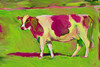 Pink Cow 2 Poster Print by Sarah Butcher - Item # VARPDXSRRC029A