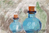 Blue Glass Bottles Poster Print by Sarah Butcher - Item # VARPDXSRRC035A