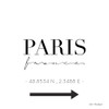 Paris Sign Poster Print by Seven Trees Design Seven Trees Design - Item # VARPDXST513