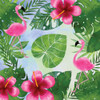 Tropical Life Flamingo I Poster Print by Seven Trees Design Seven Trees Design - Item # VARPDXST547