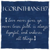 Indigo Corinthians Poster Print by Taylor Greene - Item # VARPDXTG8SQ002A