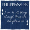 Indigo Philippians Poster Print by Taylor Greene - Item # VARPDXTG8SQ002E