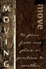 MOVING Poster Print by Taylor Greene