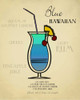 Blue Hawaiian Poster Print by Taylor Greene