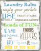 LAUNDRY RULES Poster Print by Taylor Greene - Item # VARPDXTGRC077A
