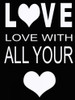 LOVE WITH ALL C Poster Print by Taylor Greene - Item # VARPDXTGRC082C