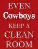 COWBOYS CLEAN ROOM Poster Print by Taylor Greene - Item # VARPDXTGRC134A